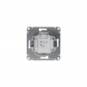 Выключатель 1-кл. СП Glossa 10А IP20 (сх. 1а) 10AX с подсветкой механизм платина SE GSL001213 GSL001213