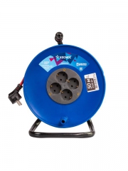 Удлинитель на катушке 4х50м с заземл. 16А IP20 3.5кВт ПВС 3х1.5 КОСМОС YKKsm50m-4g-Z(16A) YKKsm50m-4g-Z(16A)