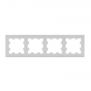 Рамка 4-м Atlas Design универс. бел. SchE ATN000104 ATN000104
