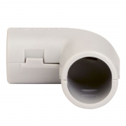 Поворот на 90град. для жестких труб d32 разъемн. IP40 (розн. уп.2шт) DKC 50532R 50532R