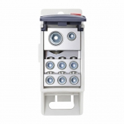 Блок распределительный винтовой зажим 1х70кв.мм 7х16кв.мм DKC POD-160 POD-160