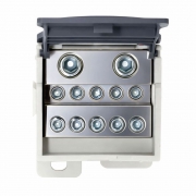 Блок распределительный винтовой зажим 2х95кв.мм 10х16кв.мм DKC POD-200 POD-200