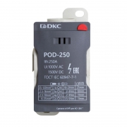 Блок распределительный винтовой зажим 1х120кв.мм 2х35кв.мм 5х16кв.мм 4х10кв.мм DKC POD-250 POD-250