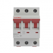 Выключатель автоматический модульный 3п C 25А 6кА MD63N YON MD63N-3PC25 MD63N-3PC25