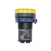 Индикатор сигнальный со встроенным диодом 220В желт. DKC M22L-F220YPP M22L-F220YPP