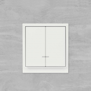 Переключатель 2-кл. KANT с подсветкой бел. магнолия DKC 7000144 7000144