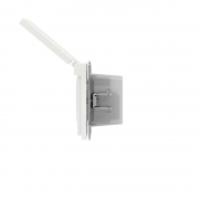 Розетка силовая KANT IP44 2P+E защ. шторки с крышкой бел. магнолия DKC 7000013 7000013