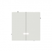 Переключатель 2-кл. KANT с подсветкой бел. песок DKC 7010144 7010144