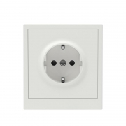 Розетка силовая KANT 2P+E без шторки бел. песок DKC 7010033 7010033