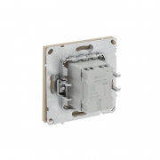 Выключатель 1-кл. KANT ванильн. марципан DKC 7015103 7015103