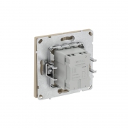 Выключатель 2-кл. KANT ванильн. марципан DKC 7015104 7015104