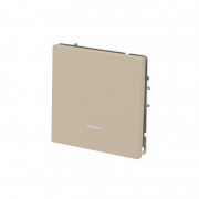 Переключатель 1-кл. KANT с подсветкой ванильн. марципан DKC 7015143 7015143