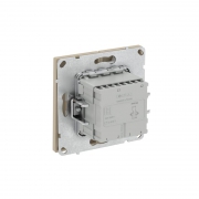 Переключатель 2-кл. KANT с подсветкой ванильн. марципан DKC 7015144 7015144