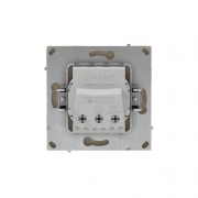 Розетка силовая KANT 2P+E защ. шторки ванильн. марципан DKC 7015033 7015033