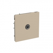 Розетка телевизионная оконечная TV KANT ванильн. марципан DKC 7015523 7015523