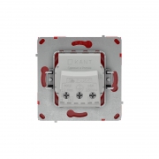 Розетка силовая KANT 2P+E защ. шторки красн. сатин DKC 7001003 7001003