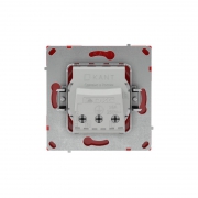 Розетка силовая KANT 2P+E без шторки красн. сатин DKC 7001033 7001033