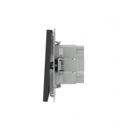 Выключатель 1-кл. KANT черн. уголь DKC 7012103 7012103