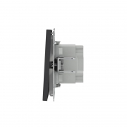 Выключатель 2-кл. KANT черн. уголь DKC 7012104 7012104