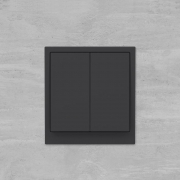 Кнопка 2-кл. KANT черн. уголь DKC 7012154 7012154