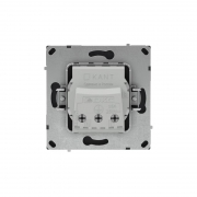 Розетка силовая KANT 2P+E без шторки черн. уголь DKC 7012033 7012033