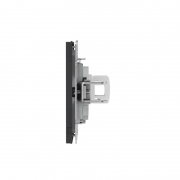 Розетка компьютерная 1-м KANT RJ45 кат.6A без шторки черн. уголь DKC 7012673 7012673