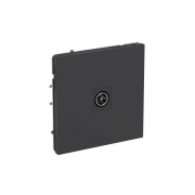 Розетка телевизионная одиночная TV KANT черн. уголь DKC 7012503 7012503