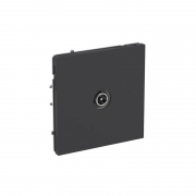 Розетка телевизионная оконечная TV KANT черн. уголь DKC 7012523 7012523