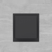 Вывод кабеля из стены KANT черн. уголь DKC 7012983 7012983