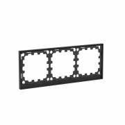 Рамка 3-м KANT черн. уголь DKC 7012906 7012906