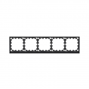 Рамка 5-м KANT черн. уголь DKC 7012900 7012900