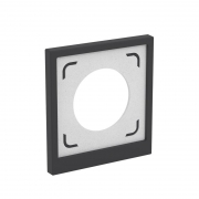 Рамка 1-м KANT IP44 черн. уголь DKC 7012942 7012942