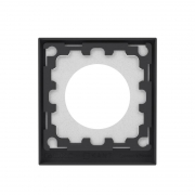 Рамка 1-м KANT IP44 черн. уголь DKC 7012942 7012942