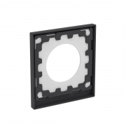 Рамка 1-м KANT IP44 черн. уголь DKC 7012942 7012942