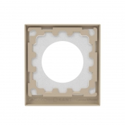 Рамка 1-м KANT IP44 ванильн. марципан DKC 7015942 7015942