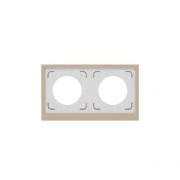 Рамка 2-м KANT IP44 ванильн. марципан DKC 7015944 7015944