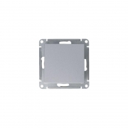 Механизм выключателя 1-кл. СП Atlas Design 10А IP20 (сх. 1) 10AX алюм. SchE ATN000311 ATN000311