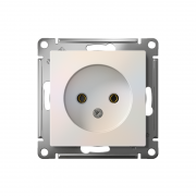Механизм розетки 1-м СП Atlas Design без заземл. 16А жемчуг SchE ATN000441 ATN000441