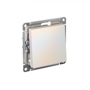 Переключатель перекрестный 1-кл. СП AtlasDesign 10А IP20 (сх. 7) 10AX механизм жемчуж. SE ATN000471 ATN000471