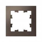 Рамка 1-м Atlas Design мокко SchE ATN000601 ATN000601