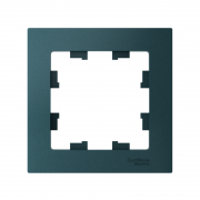 Рамка 1-м Atlas Design изумруд SchE ATN000801 ATN000801