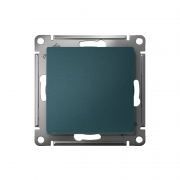 Механизм выключателя 1-кл. СП Atlas Design 10А IP20 (сх. 1) 10AX изумруд SchE ATN000811 ATN000811