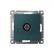 Механизм розетки TV Atlas Design оконечный 1DB изумруд SchE ATN000891 ATN000891