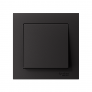 Выключатель 1-кл. СП AtlasDesign 10А IP20 (сх. 1) 10AX в сборе карбон SchE ATN001012 ATN001012