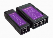 Тестер кабельный NetGeeks NP10 фиолет. Ermenrich 85300 85300