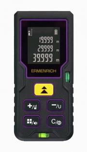 Рулетка лазерная Reel PLUS GD40 фиолет. Ermenrich 84643 84643