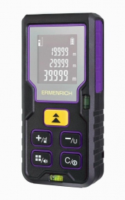 Рулетка лазерная Reel PLUS GD80 фиолет. Ermenrich 85315 85315