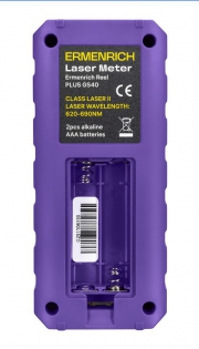 Рулетка лазерная Reel PLUS GS40 фиолет. Ermenrich 86257 86257