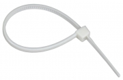 Хомут 2.5х100мм P6.6 самозатухающий бел. (уп.100шт) IEK UHH90-D025-100-100-K01 UHH90-D025-100-100-K01