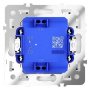 Выключатель 1-кл СП S70 10А с подсветкой механизм бел. глянцевый Voltum VLS010201 VLS010201